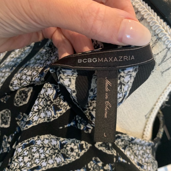 Bcbg boho chic straight dress in sz large - Picture 3 of 3